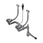 Слив-перелив для мойки Omoikiri WK-2-IN-A нержавеющая сталь