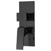 Смеситель Fima Carlo Frattini Fit F3389X6NS для ванны с душем, черный матовый