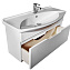 Тумба с раковиной Dreja Laguna 85 белая - фото 2