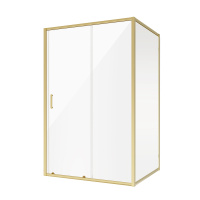Душевой уголок Niagara Nova NG-42-12AG-A100G 120x100x190 стекло прозрачное/профиль холодное золото