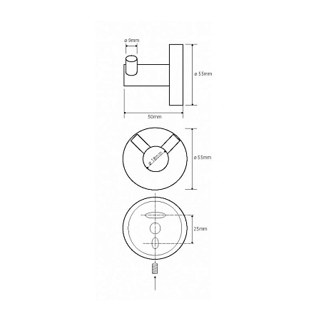 Крючок Bemeta Neo 104106035 двойной
