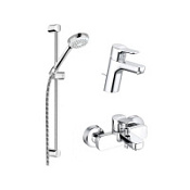 Душевой комплект Kludi Pure&Easy 376850565 хром Душевой комплект Kludi Pure&Easy 376850565 хром
