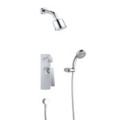 Душевой комплект Timo Helmi SX-4059/00-16SM хром/белый Душевой комплект Timo Helmi SX-4059/00-16SM хром/белый