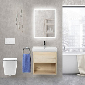 Мебель для ванной BelBagno Neon NEON-500-1C-SO-PB 1 ящик, piino bianco Мебель для ванной BelBagno Neon NEON-500-1C-SO-PB 1 ящик, piino bianco