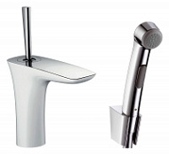 Смеситель Hansgrohe PuraVida 15275400 для раковины с гигиеническим душем Смеситель Hansgrohe PuraVida 15275400 для раковины с гигиеническим душем