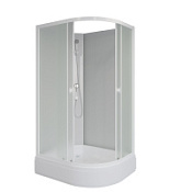 Душевая кабина Niagara Promo P90/80/26L/MT/BK 90x80x195 матовый/белый Душевая кабина Niagara Promo P90/80/26L/MT/BK 90x80x195 матовый/белый