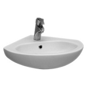 Раковина Serel Friendly 6734 55 угловая, белый Раковина Serel Friendly 6734 55 угловая, белый