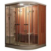 Душевая кабина Frank F-915 R 1500*1500 с финской сауной Душевая кабина Frank F-915 R 1500*1500 с финской сауной